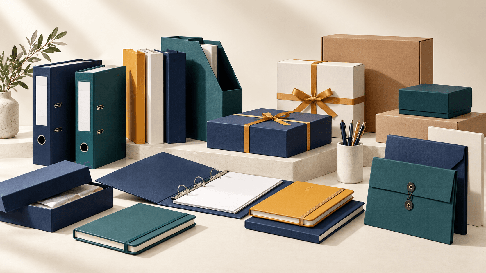 Premium office files, stationery and packaging products by Gouravi Enterprises